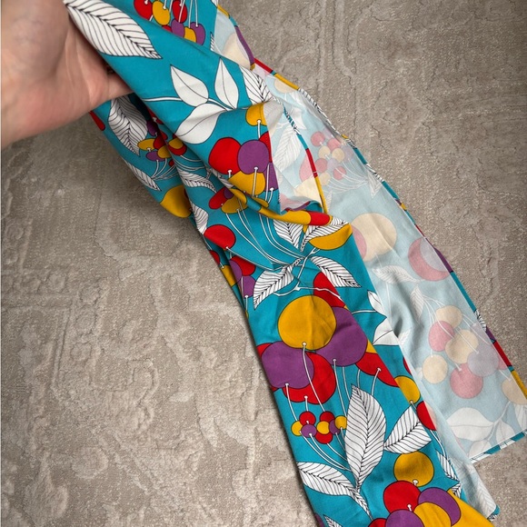 Trashy Diva Colorful Tie Top and Matching Skirt Set with Matching Scarf Size 12 - Picture 5 of 7